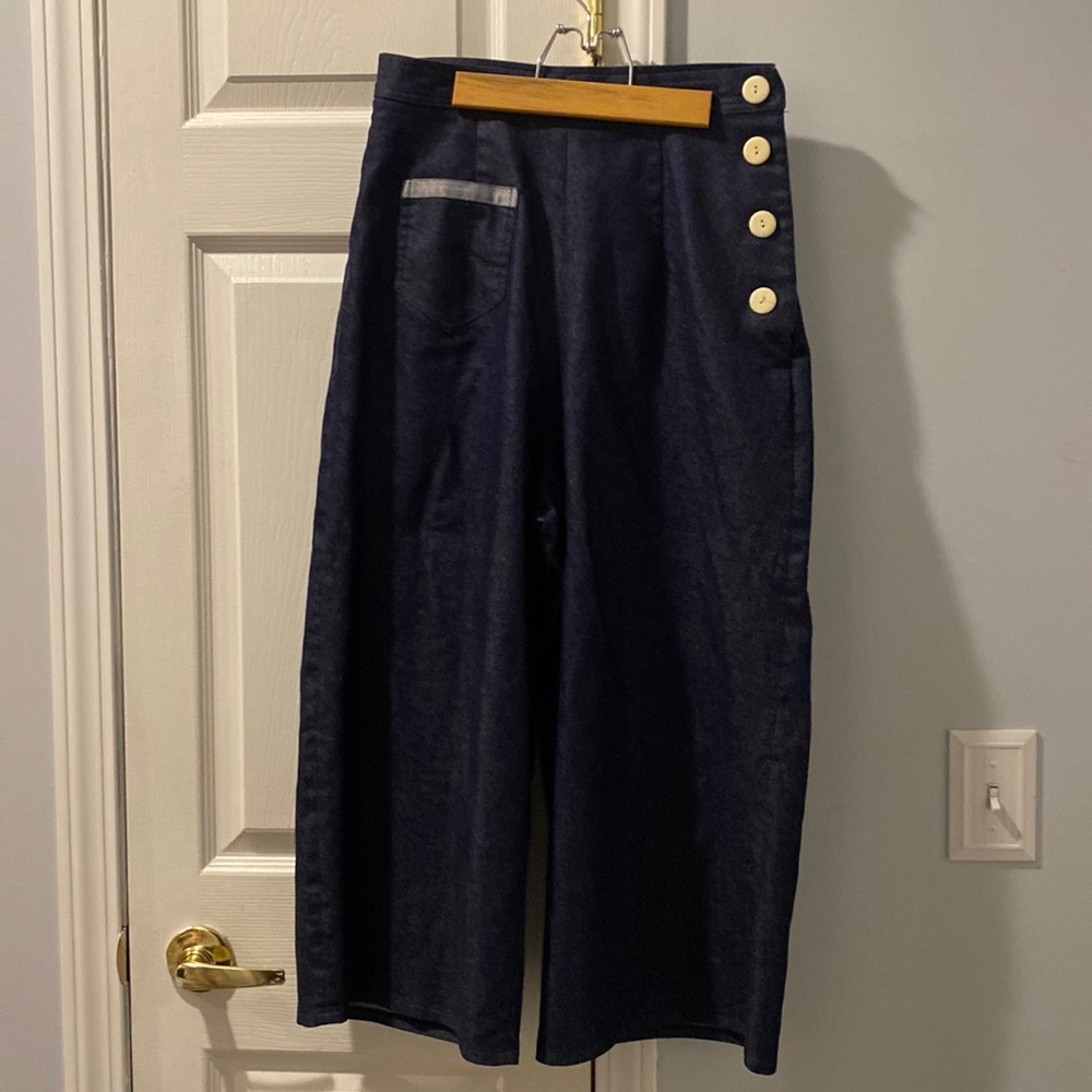 Vivien of Holloway Denim Coulottes